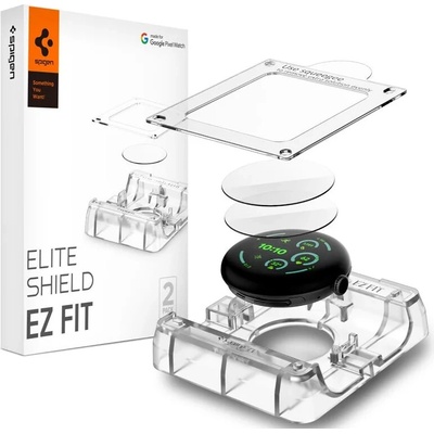 Spigen EliteShield EZ Fit 2 ks - Google Pixel Watch 2025/ 3 (45mm) AFL08525