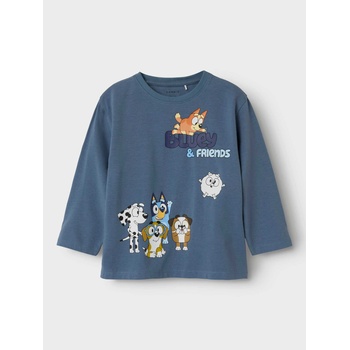 NAME IT Блуза nmmniels bluey nreg ls top box sky