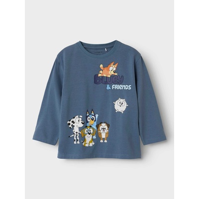 NAME IT Блуза nmmniels bluey nreg ls top box sky