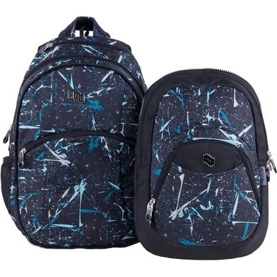 Pulse Teens Blue Spark 2in1 ruksak modrá