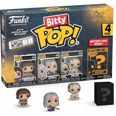 Funko Bitty Pop! The Lord of the Rings Frodo Gandalf Gollum