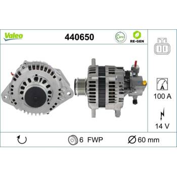 Generátor VALEO 440650