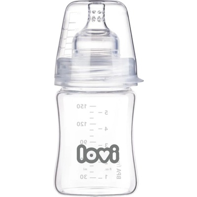 Lovi sklenená dojčenská fľaša 250 ml