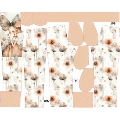 Takoy Panel se střihem rozšířené softshellové kalhoty zahradní víla Liana 158