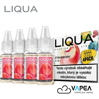 Ritchy Liqua Elements 4Pack Strawberry 4 x 10 ml 12 mg