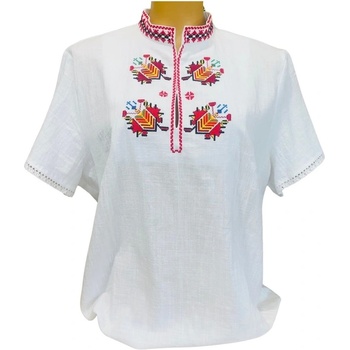 КАРНАВАЛ ДАМСКА РИЗА С КЪС РЪКАВ И ШЕВИЦА - МОДЕЛ 5 (787720242248)