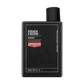 Uppercut Deluxe Deluxe Strenght & Restore Shampoo укрепващ шампоан За всякакъв тип коса 240 ml