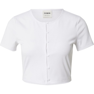 ABOUT YOU x Laura Giurcanu Тениска 'Ina' бяло, размер 38