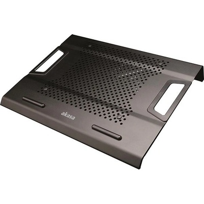 AKASA Chladící podložka Helix, pro notebooky do 17", Černá