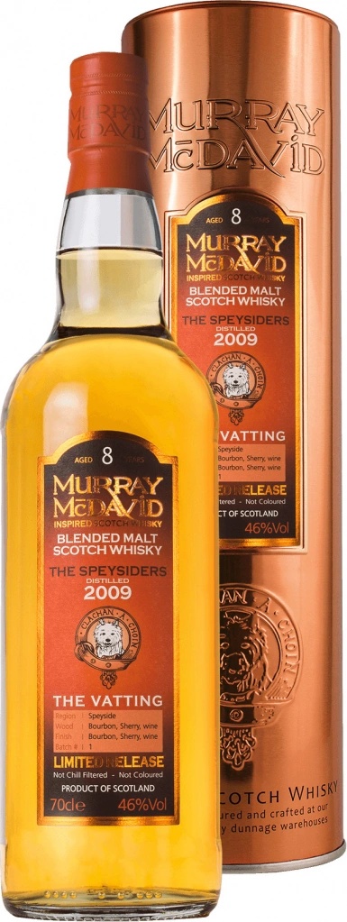 The Speysiders Murray McDavid 8y 2009 46% 0,7 l (tuba) - Heureka.cz