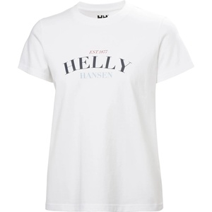 Helly Hansen Дамска тениска Helly Hansen Women's Core Graphic T-Shirt 2.0 T-shirt - White (916-5624-0214)