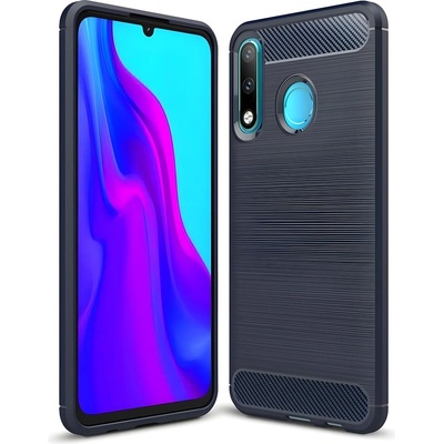 Izmael Carbon Shield TPU калъф за Huawei P30 Lite - Син KP9466 (9466)