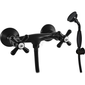 RAV SLEZÁK MK180.5 - Душ комплект с батерия MORAVA, матово черен (RV0072)