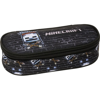 Graffiti Овален ученически несесер Graffiti Minecraft - Wall (258342)