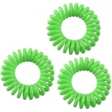 Kiepe špirálové gumičky do vlasov Twirly 161 3ks - zelené