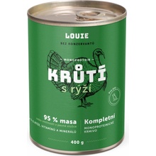 Louie Dog krůtí s rýží 400 g