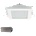 ELMARK Led ПАНЕЛ КВАДРАТ СЪС СТЪКЛО 18w 2700k+ АВ (99led645e)