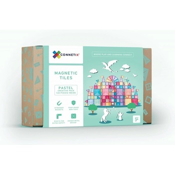 Connetix Pastel Creative 120 ks