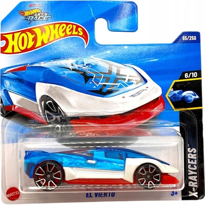 Hot Wheels 2025 X-RAYCERS EL VIENTO HYX11 65/250 biely modrý