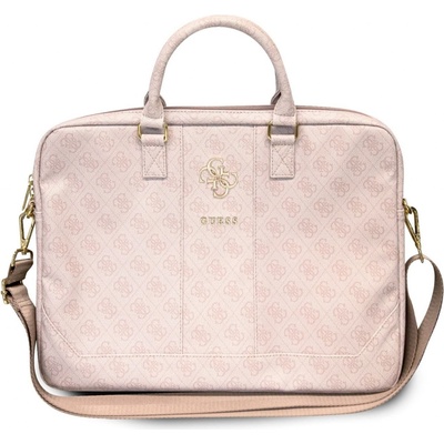Guess GUCB15G4GFPI PU 4G Metal Logo Computer Bag 15/16" Pink