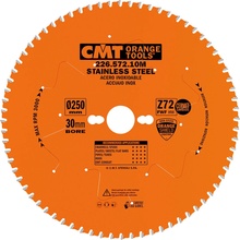 CMT XTreme Pilový kotouč na nerez ocel D250x2,2 d30 Z72 HM