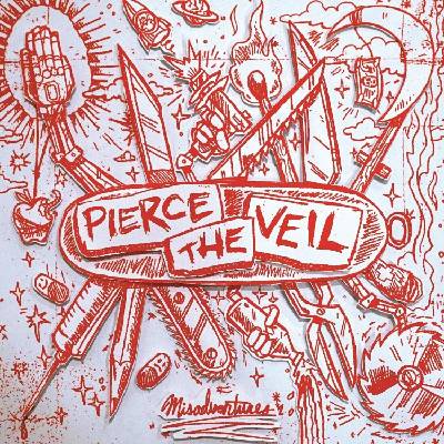 Pierce The Veil - Misadventures (Indie Exclusive) (Limited Edition) (Silver/Red Splatter Coloured) (LP) (0888072495203)