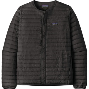Patagonia Мъжко пухено яке Patagonia LW Down Sweater Cardigan Down jacket - Black (004-7891-0114)