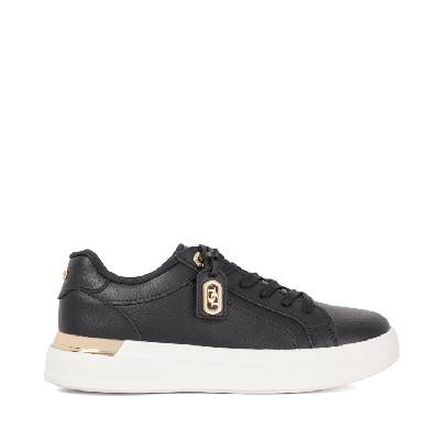 Маратонки Dune London Women's Ekino Platform Trainers - Black Leather