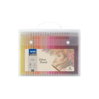 Image 1 of SpreeArt Цветни моливи в куфарче Hobby 72 цвята