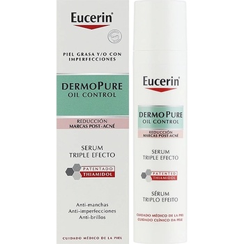 Eucerin DermoPure Oil Control Triple Effect Serum серум за лице с троен ефект за жени 40 мл