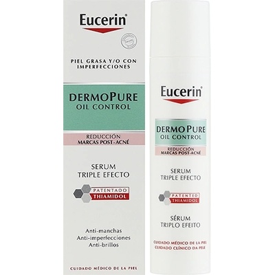 Eucerin DermoPure Oil Control Triple Effect Serum серум за лице с троен ефект за жени 40 мл