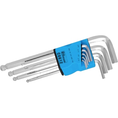 RICHMANN PC6612 Sada IMBUS klíčů s kuličkou v palcových rozměrech 9 dílů | 1/16"-3/8