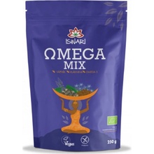 Iswari BIO Omega Mix směs mletých semínek chia hnědý len 250 g