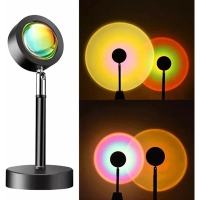 Lampa projektor západu slnka