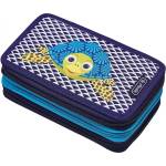 Herlitz Пълен несесер с 3 ципа, 31 части Cute Animals Turtle - Herlitz