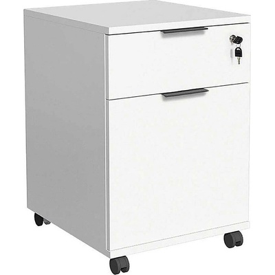 Adore Furniture Kancelárský kontajner 61x41 cm biela AD0085