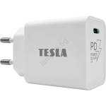 TESLA - Адаптер за бързо зареждане Power Delivery 20W бял (TE0086)
