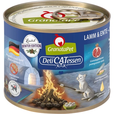 Granatapet DeliCatessen Limited zimné menu jahňacie a kačacie 12 x 200 g