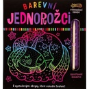 Farebné jednorožce Vyškrabávacie obrázky Olena Herasimova