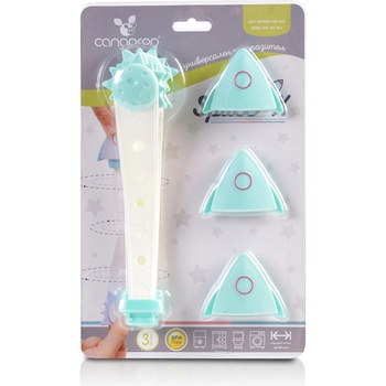 Image 1 of Cangaroo Устройство за заключване Cangaroo - Space-X, Тюркоаз (108702)