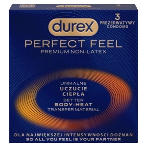 Durex Презервативи Durex (3 бр. /кутия) Perfect Feel