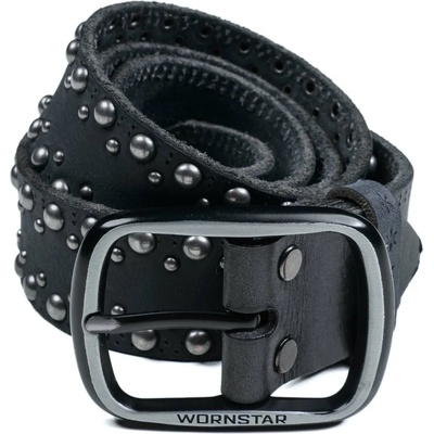 WORNSTAR колан WORNSTAR - Barricade Leather - Gun Metal - WSBLT-BARGM