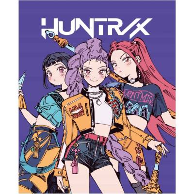 Halantex Deka fleecová K Pop Demon Hunters Trio