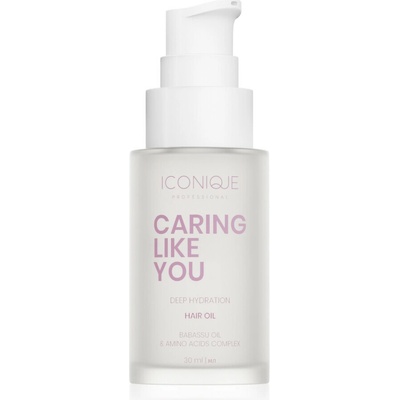 ICONIQUE Professional CARING LIKE YOU Olej pro suché a poškozené vlasy 30 ml