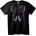 NOONEBRAND Тениска Брат и Сестра Пеперуда - S, Black