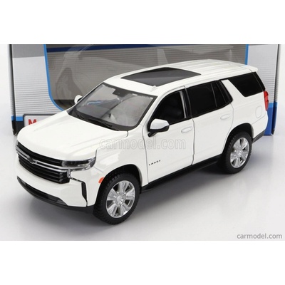 Maisto Chevrolet Tahoe Suv 2021 Bílá 1:26