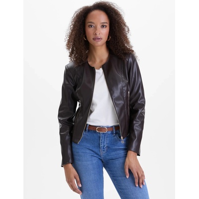 Orsay Тъмнокафяво дамско яке от изкуствена кожа ORSAY Orsay | Kafyav | ЖЕНИ | 34