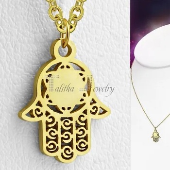 Image 1 of Дамско колие „Хамса