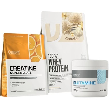 OstroVit 100% Whey Protein | + Creatine + Glutamine FREE