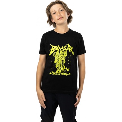 Bauer ST Hockey Tee Black Lime